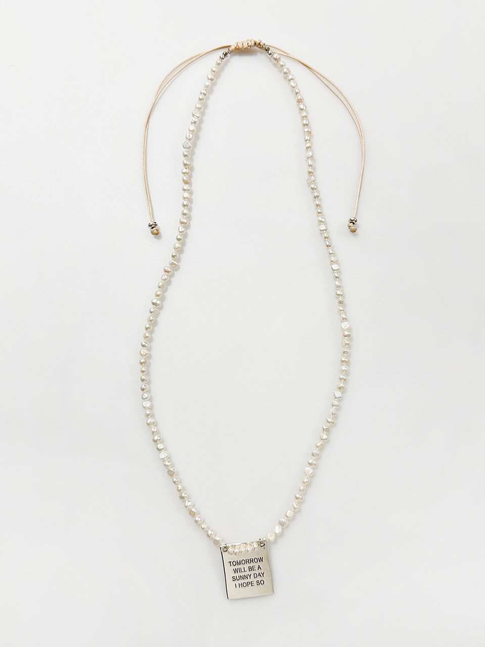 韓国発【August Harmony】Daily pearl necklace☆追跡付 August Crystal Birthstone Necklace Set
