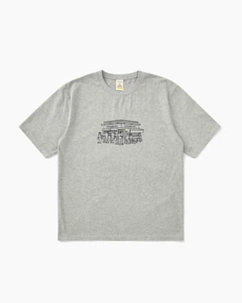 Kiosk S/S Tee Grey
