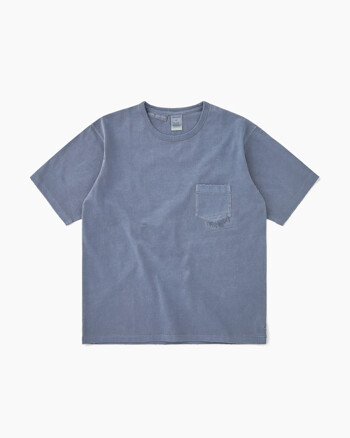 O.D Repaired Tee Faded Navy