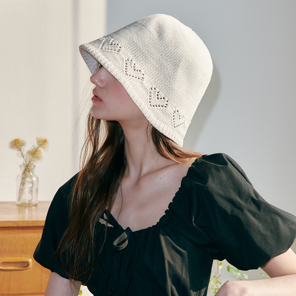 韓国商品/ALLINCOMPLETE Denim Bleaching Safari Hat ALLINCOMPLETE 24 SUMMER ☀] Denim Bleaching Safari Hat (3