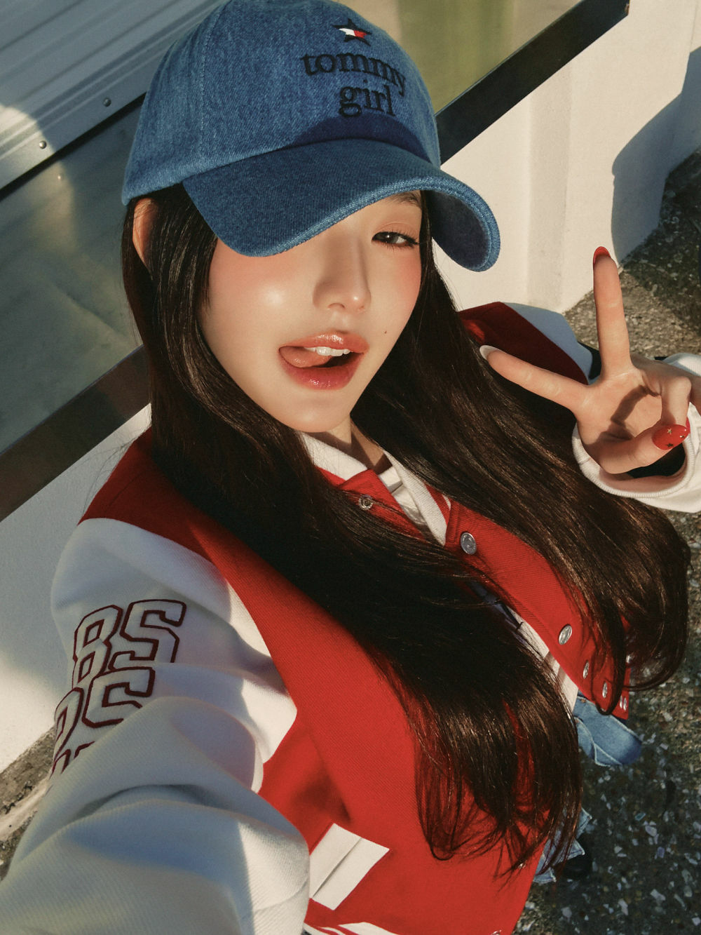 タグ付新品❣️春の毛皮 ❣️ラム&ラビットファー ベストビタミンカラー★オレンジ 最新ファッション - タグ付新品❣️春の毛皮 ❣️ラム&ラビット
