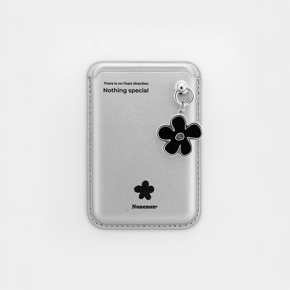 3点リングセット [NONENON] LOGO FLAT RNG SET NONENON