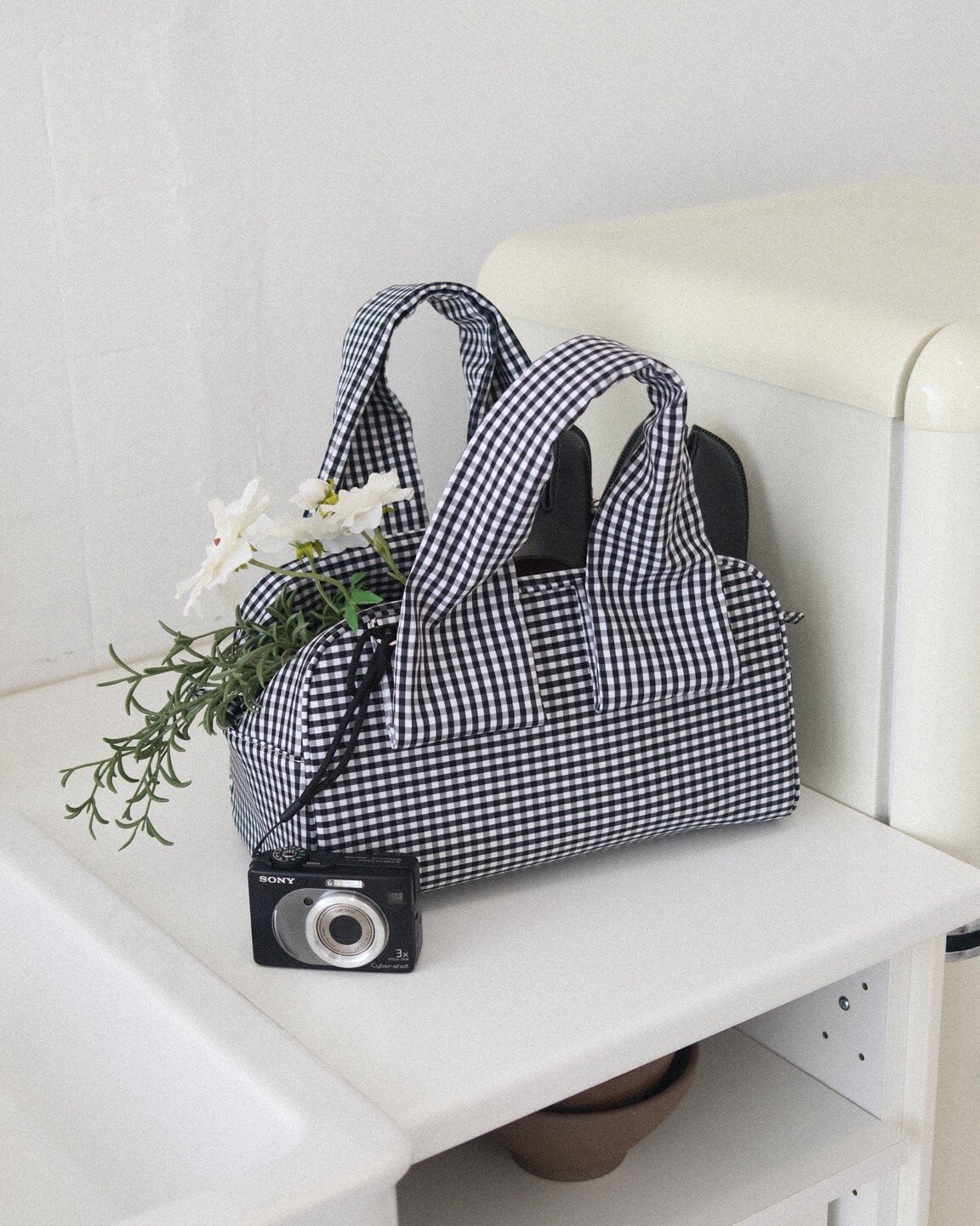 [HYEKI]25SS-RABBIT BAG / CHECK★韓国人気 한섬 EQL