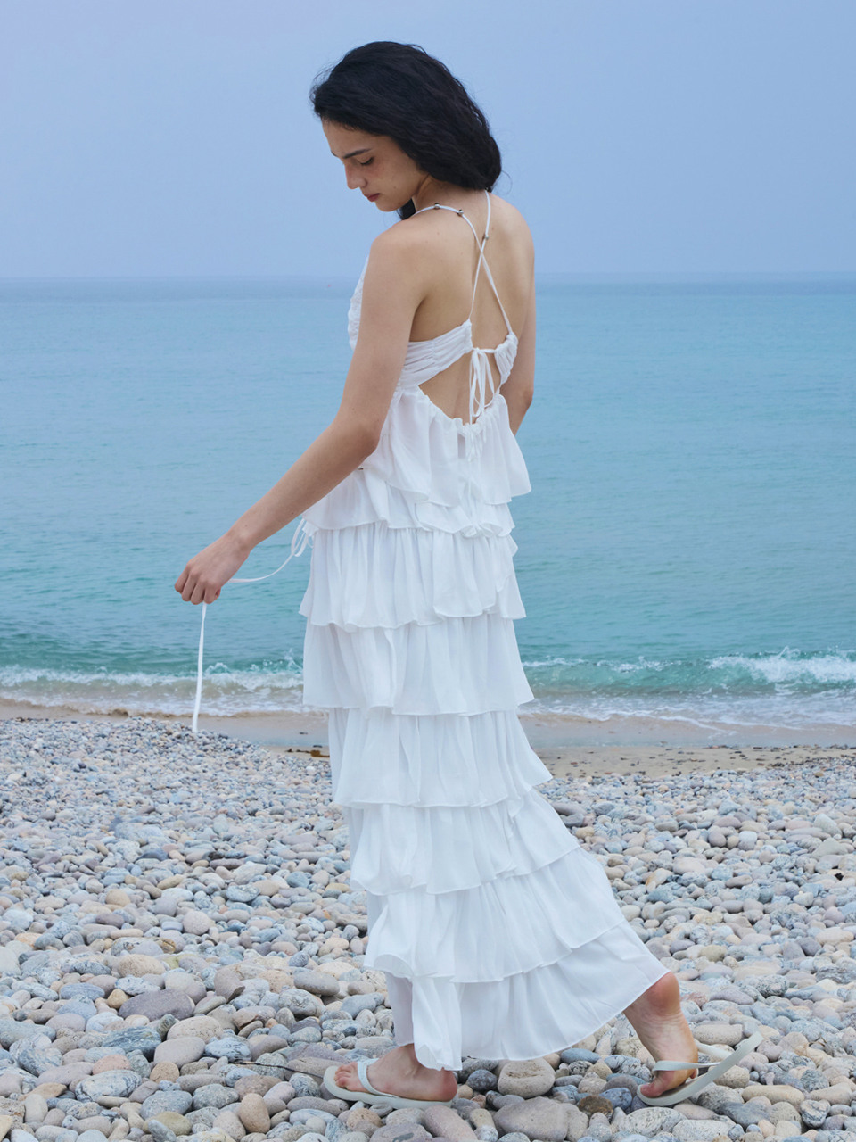 Gimmetheyoung ♥ G_TIE CANCAN SKIRT/追跡付 한섬 EQL