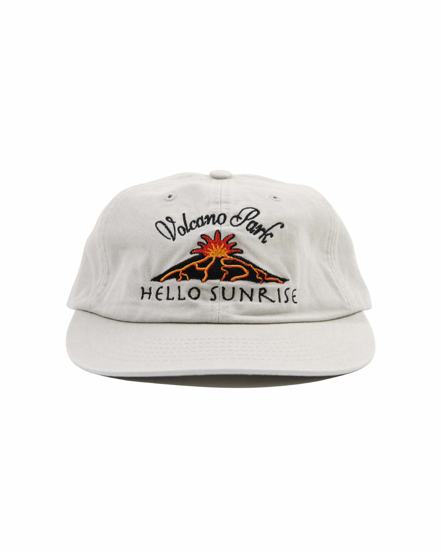【Hello Sunrise】Volcano Logo Relaxed Fit 6Panel Cap〜韓国発 한섬 EQL