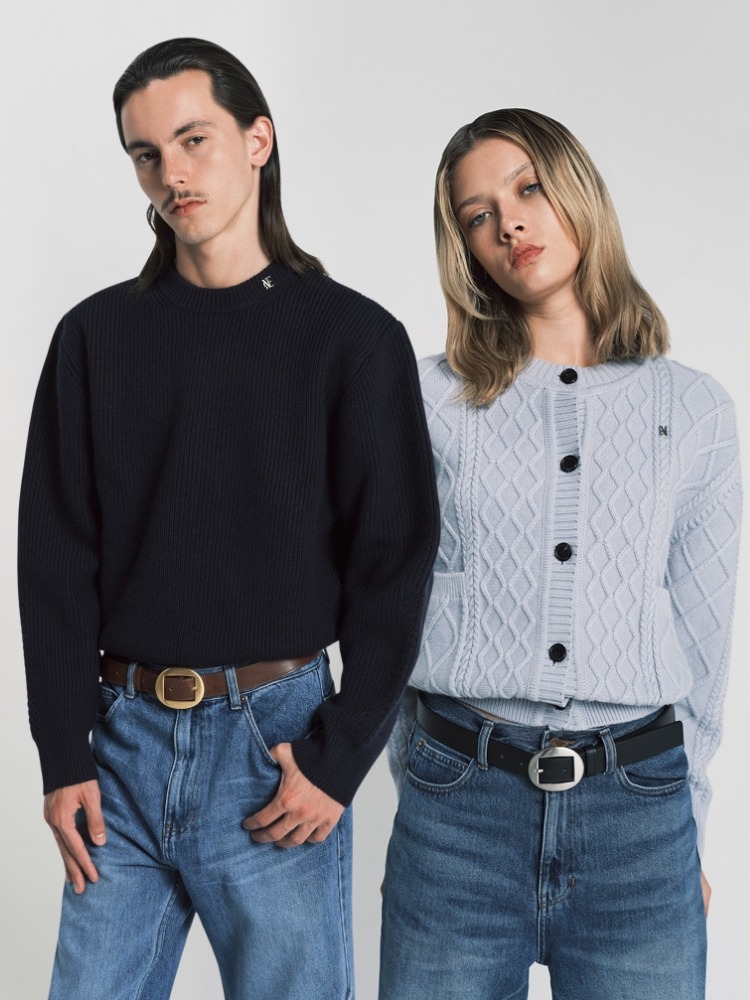 C.E シーイー Wave Line Wool Knit セーター L C.E シーイー Wave Line Wool Knit セーター L C.E シーイー