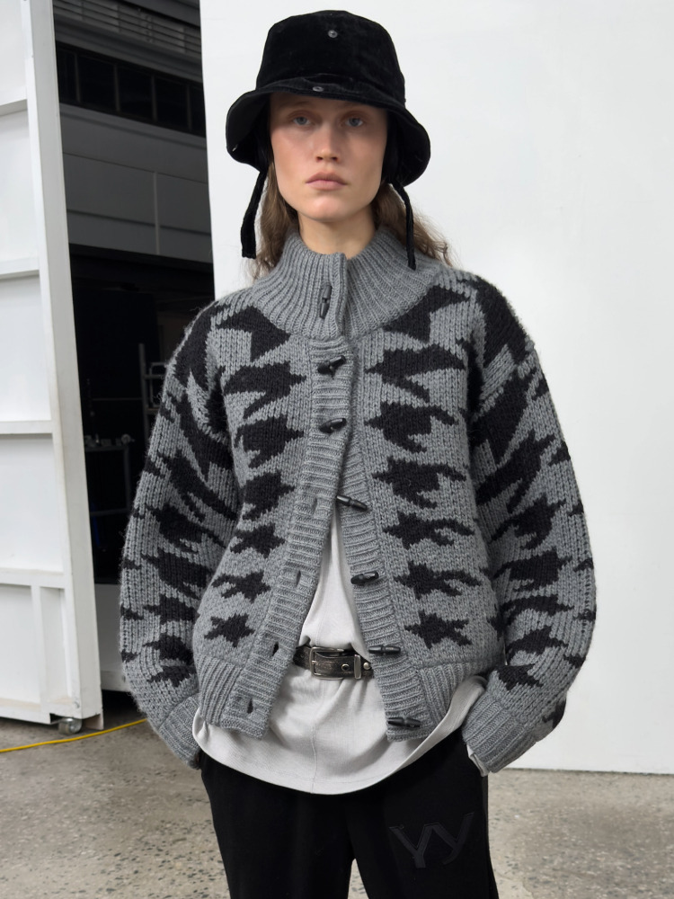 OPEN YY グレーストライプ パーカー M OPEN YY グレーストライプ パーカー M